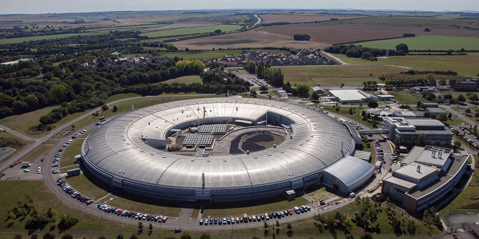 Diamond Light Source is the UK’s national synchrotron. It works like a giant microscope, harnessing the power of electrons to produce bright light that scientists can use to study anything from fossils to jet engines to viruses and vaccines.